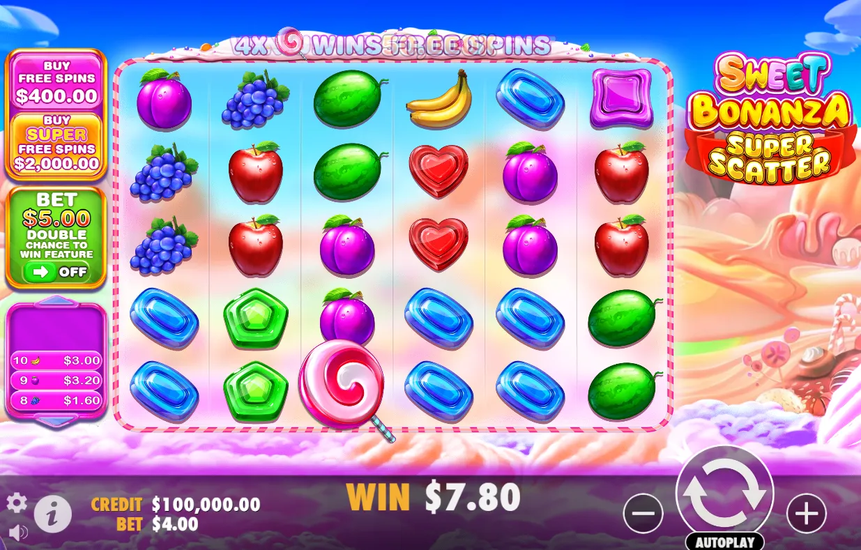 Sweet Bonanza Super Scatter Slot